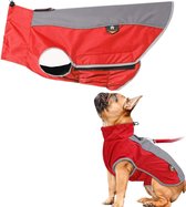 Hondenregenjas Kleine Hond Waterproof Regenjas Hond Regenjas Volledige Regenjas Rood, S