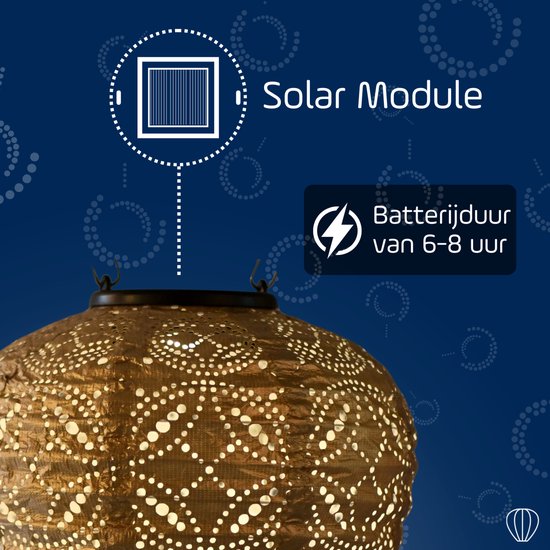 Lumiz Solar Lampion Balloon - Solar Tuinverlichting - 30