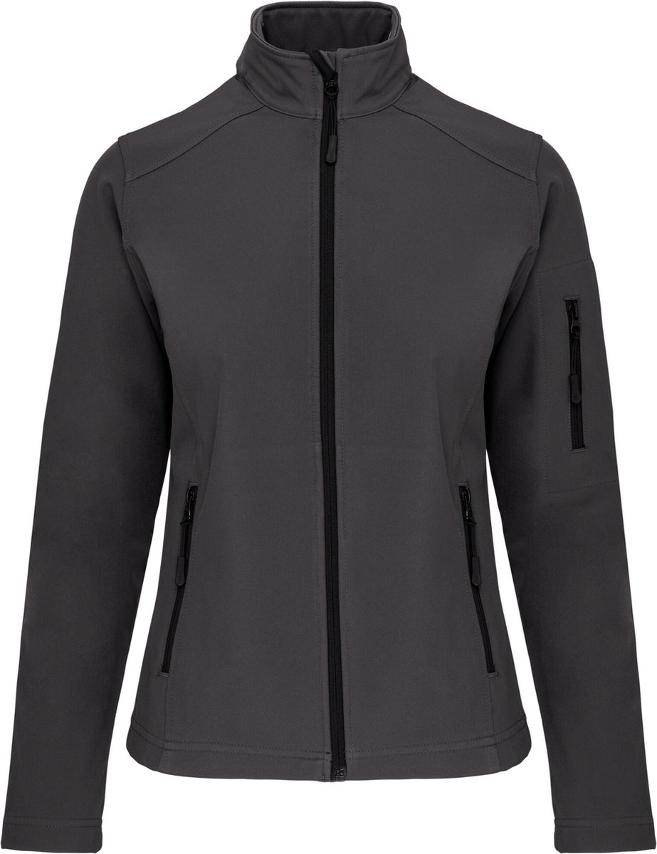 Kariban Dames softshell jas K400 - Titanium - S