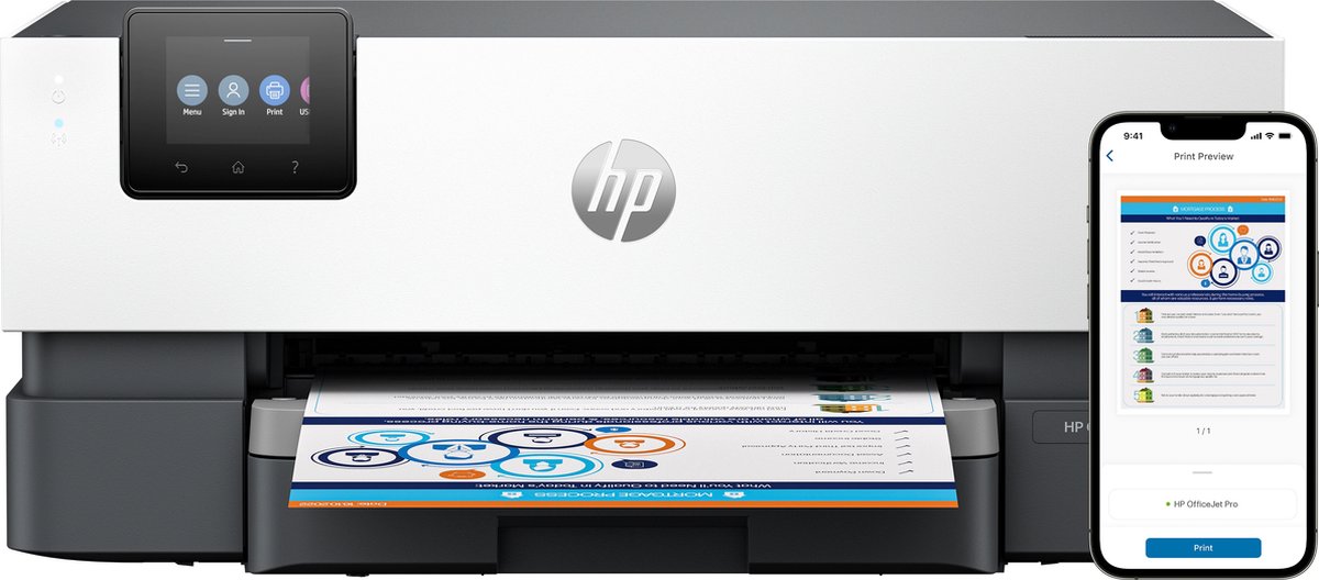 HP OfficeJet Pro 9110b printer