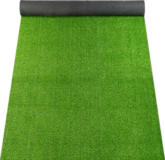 Tapiso Kunstgras Tapis de Gazon Canyoo Vert 20 mm Gazon pour Balcon Jardin Terrasse Taille - 100x100