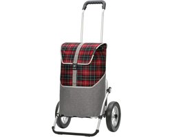 Andersen SHOPPER MANUFAKTUR Boodschappentrolley Royal Shopper Gese Red Rood 107cm