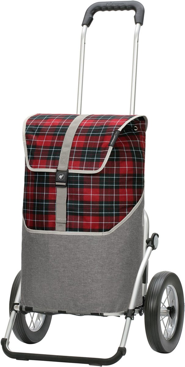 Andersen SHOPPER MANUFAKTUR Boodschappentrolley Royal Shopper Gese Red Rood 107cm
