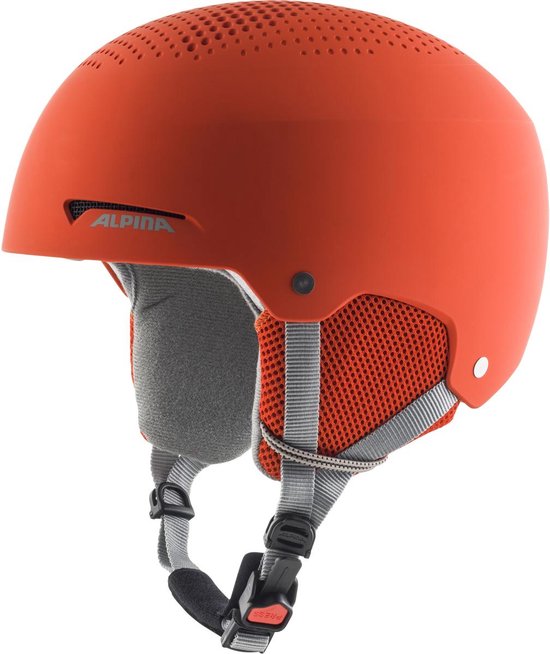 Skihelm Alpina Kids Zupo Pumpkin Orange Matt-51 - 55 cm