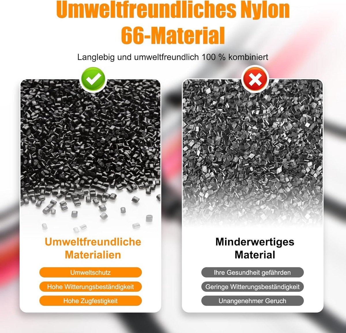 Fixation Solide Extérieur Lot De 100 Serre-Câbles Blancs 300mm - Attaches Nylon Résistantes 18kg Pour Orga Maison/Bureau Serre Flex