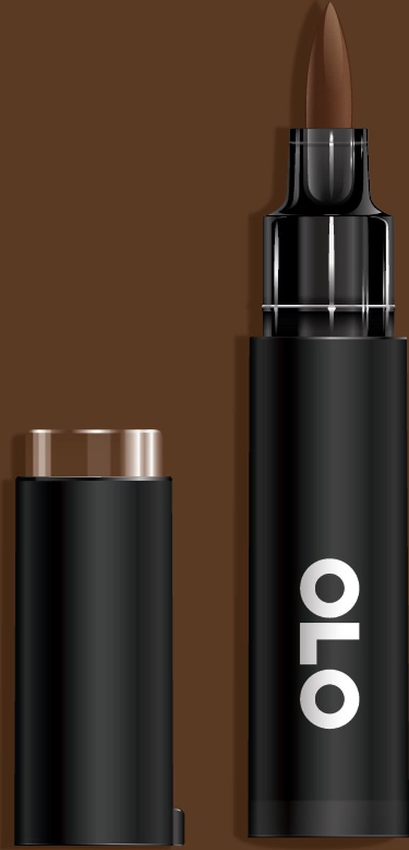 OLO Brush Halve Alcohol Marker OR3.7 Mocha