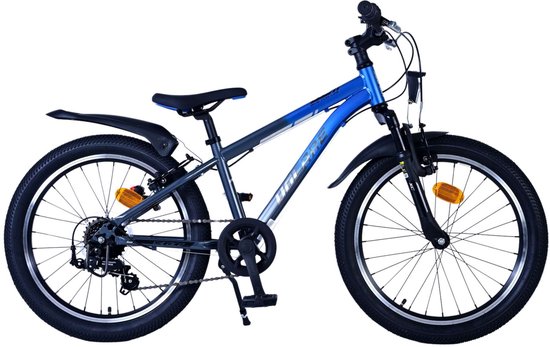 Volare XC Race Kinderfiets - 20 inch - 7 speed - Blauw/Grijs