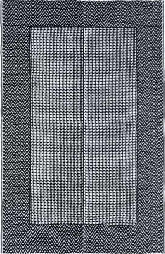 vidaXL - Buitenkleed - 160x230 - cm - PP - grijs