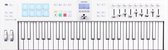 Arturia KeyLab Essential 49 Mk3 Alpine White - Master keyboard