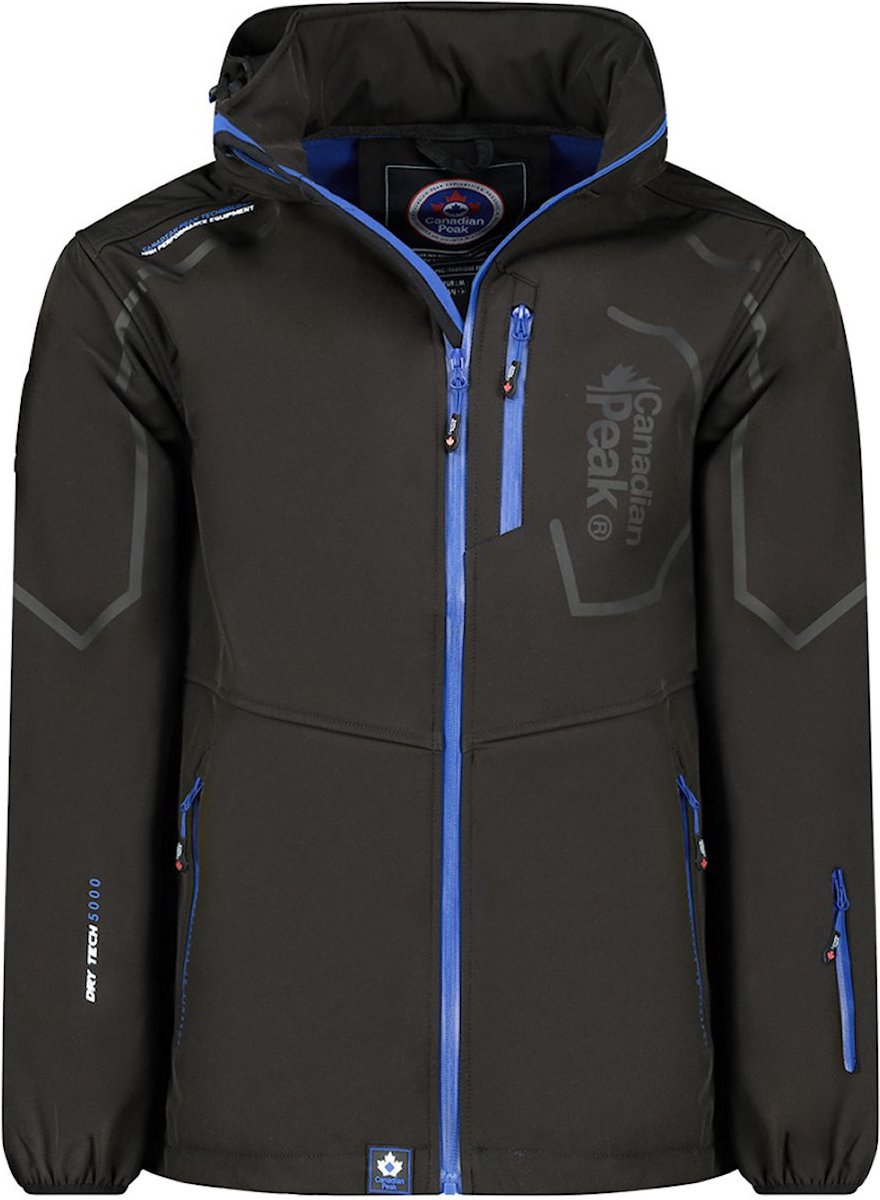Canadian Peak Heren Softshell Jas Met Afneembare Capuchon - XXL