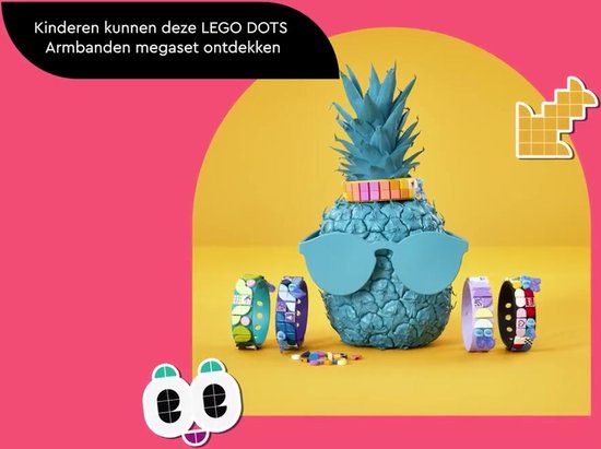 LEGO DOTS 41807 La Méga-Boîte Création de Bracelets bol