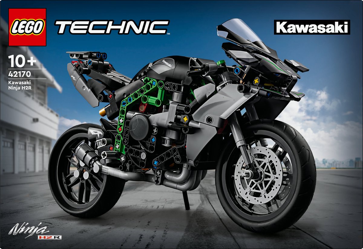 LEGO Technic Kawasaki Ninja H2R motor - 42170 — afbeelding 18