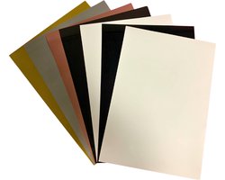 Flexfolie / Iron-on Folie Set - Best Sellers - Cricut Joy Formaat (Cricut, Silhouette & LOKLiK Compatible, Textielbedrukking)