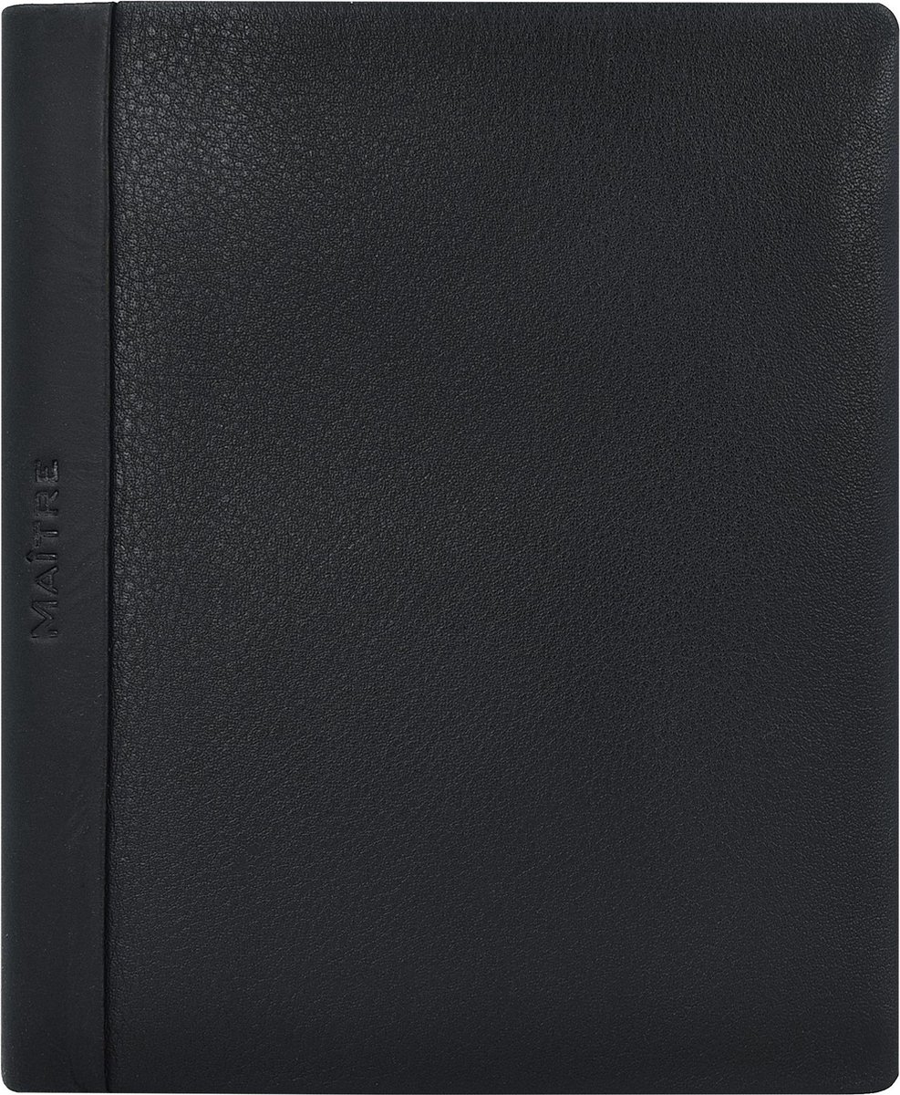 Maître Leren Portemonnee Bundenbach Hamlet Billfold V10 Black Zwart