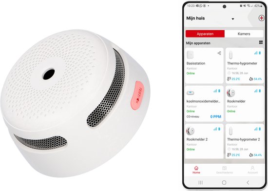 X-Sense XS01-WX Rookmelder - Slimme melder WiFi