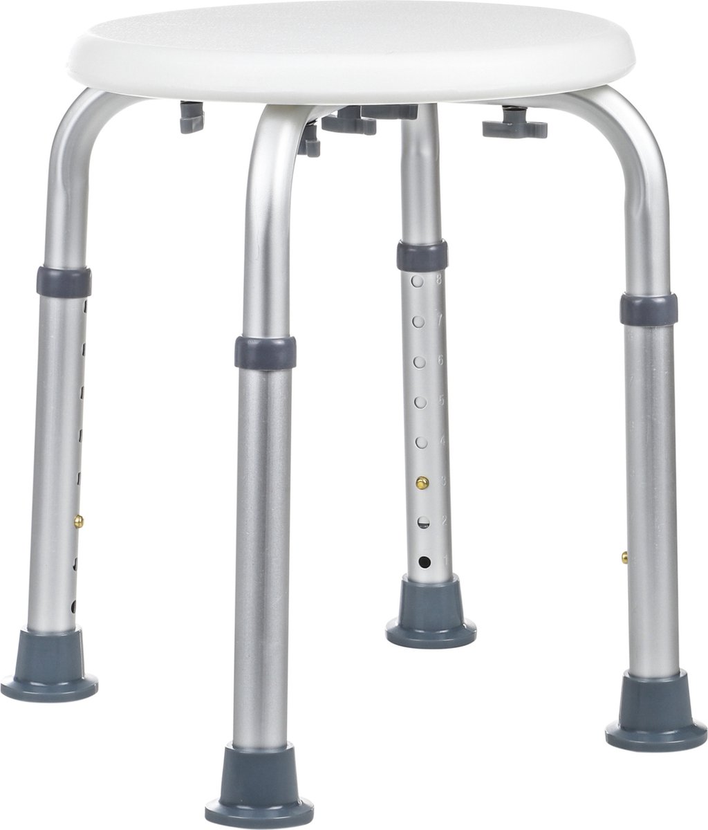 HI Douchestoel - verstelbaar tot 52 cm - 150 kg - douche zitje - 34 t/m 52 cm
