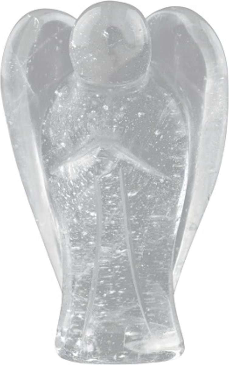 Ruben Robijn Staande engel 20 mm Bergkristal Wit / transparant