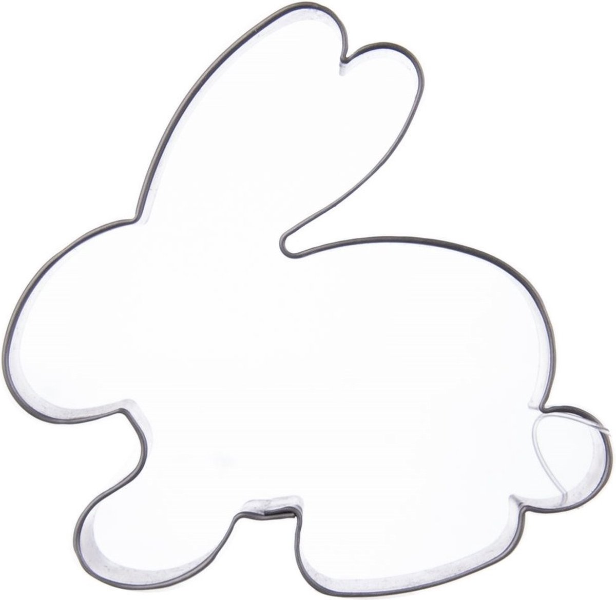 Koekjessnijder Edelstaal Haas 6,5 cm - Vormen - Uitsteekvorm - Cookie - Cutter - Uitsteekvormpjes - Koekjes - Bakken