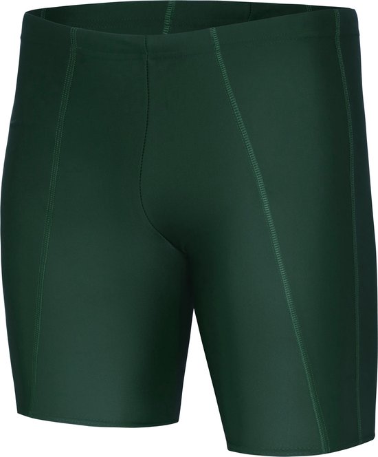 Ladeheid LA-LA40-206-SO Heren Zwembroek - Zwemshorts - sneldrogend - Koordsluiting - Polyester & Elastaan - Donkergroen - 3XL