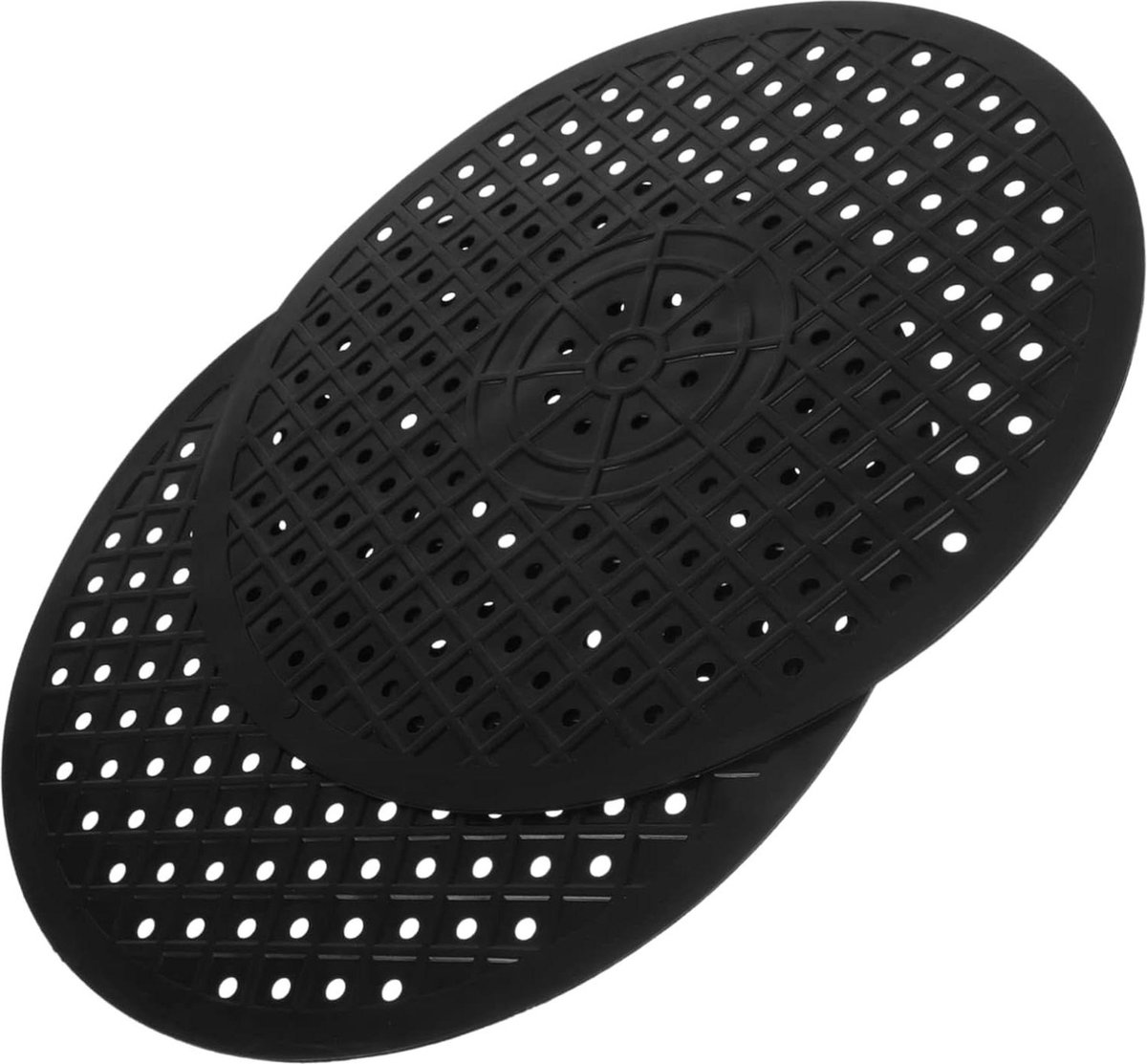 Goedkoopste Placemat afdruipen spoelbakbescherming voor keukengootsteen - vierkante placemats - spoelbakfilter - gootsteenmat van glas - vierkante onderzetters - rubberen keukenmat - servies - set van 2 stuks