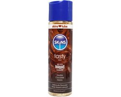 Skins - Double Chocolate - Glijmiddel met Smaakje - Waterbasis - 130 ml