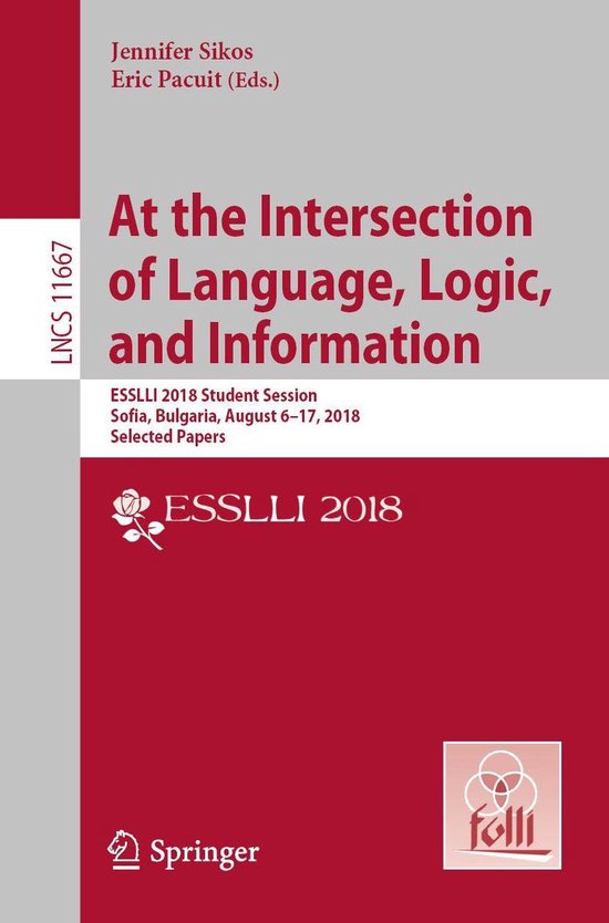 Springer Nature Proceedings Computer Science - At the Inters ... - cover