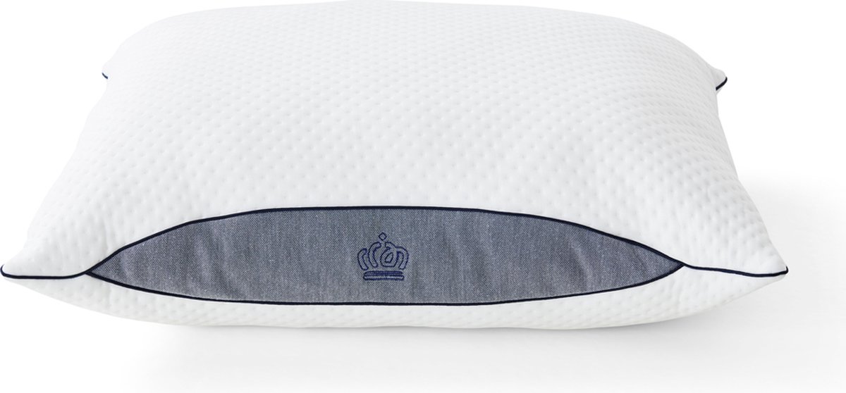 Auping Dew hoofdkussen - 60 x 70 cm - Polyester - Wit - Geschikt voor zij-, rug- en buikslapers
