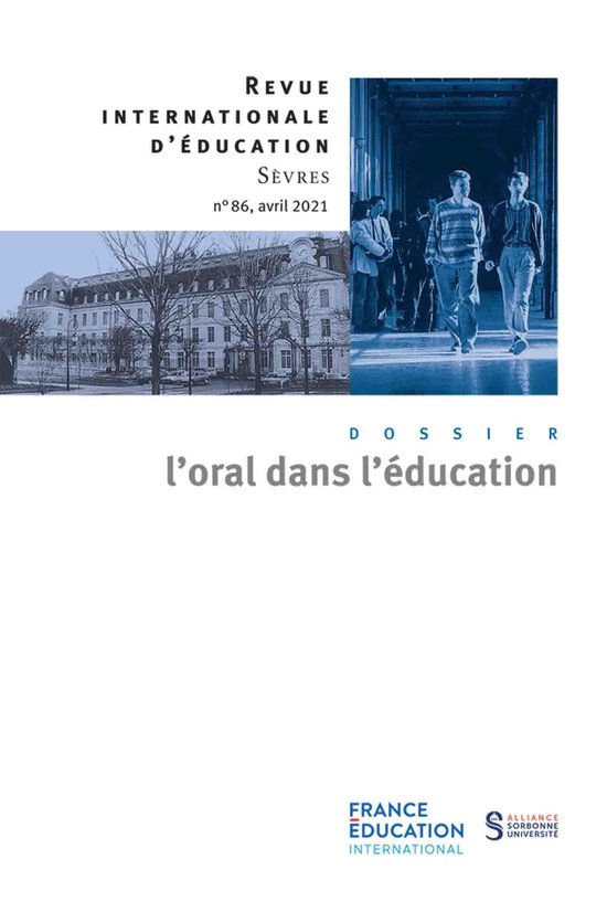L'oral en éducation - Revue 86 - cover
