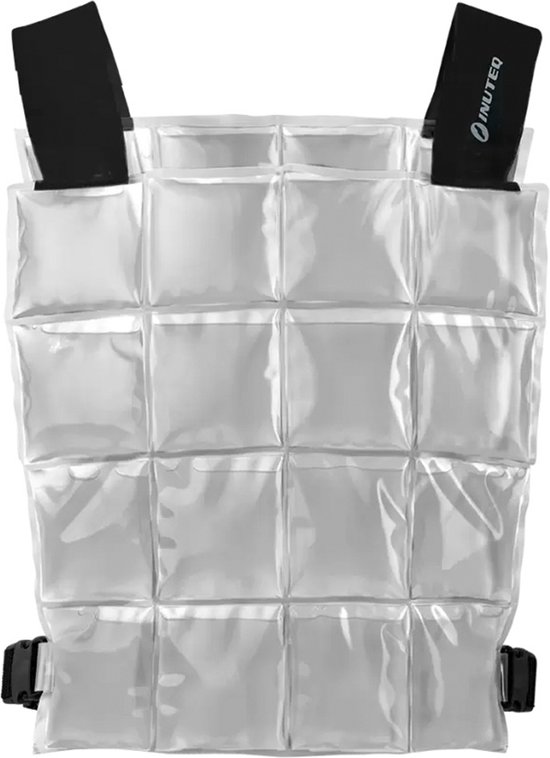 INUTEQ Biobased PCM Coolover - Body Cooling Vest - Constante Koeling van 24˚C - Expert Koeling - Keuze van Professionals
