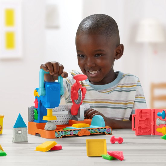 Play-Doh Stempelen en Zagen Speelset - Boetseerklei - Kindergereedschap