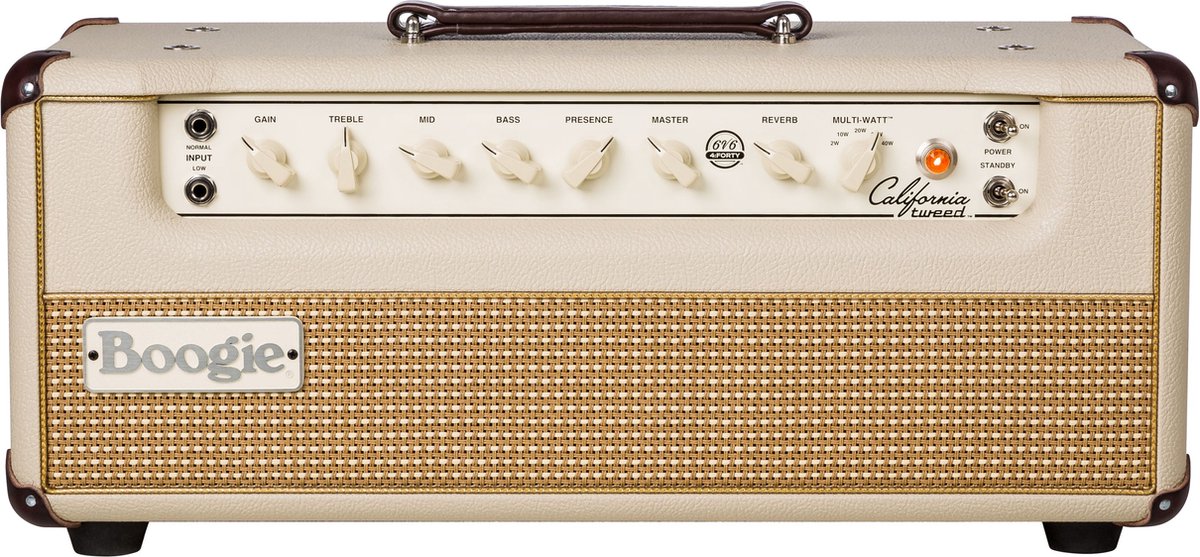 Mesa Boogie California Tweed H 6V6 4:40 Head - Buizenversterker top voor elektrische gitaar