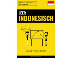 Leer Indonesisch - Snel / Gemakkelijk / Efficiënt