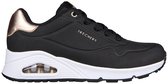 Skechers Uno - Gouden Air - Dames Sneakers - Zwart
