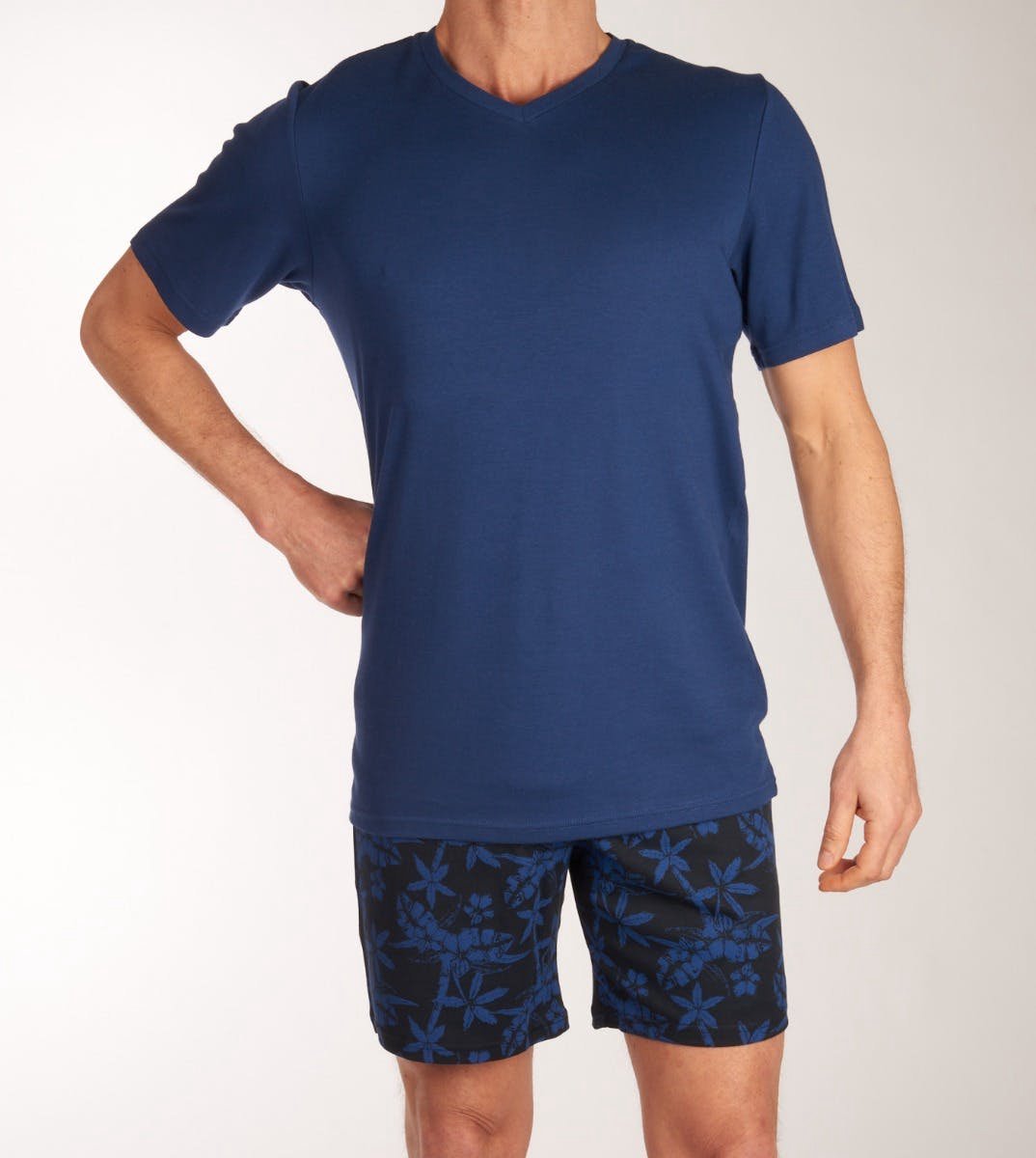 Schiesser – Fine Interlock  – Pyjama – 176690 – Blue - 60