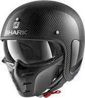 Shark S-Drak Carbon Skin - Zwart / Zilver