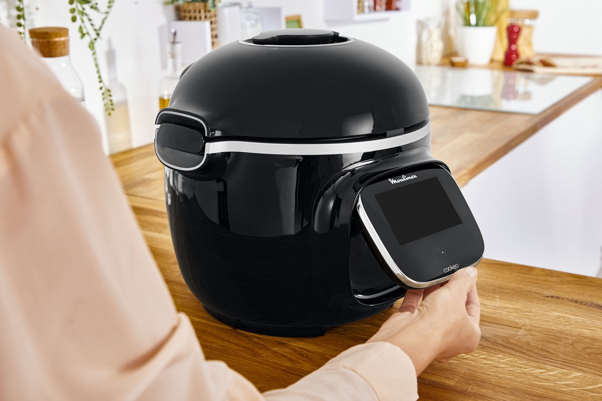 Moulinex Cookéo Touch Multicooker 1600W Zwart - afbeelding 3