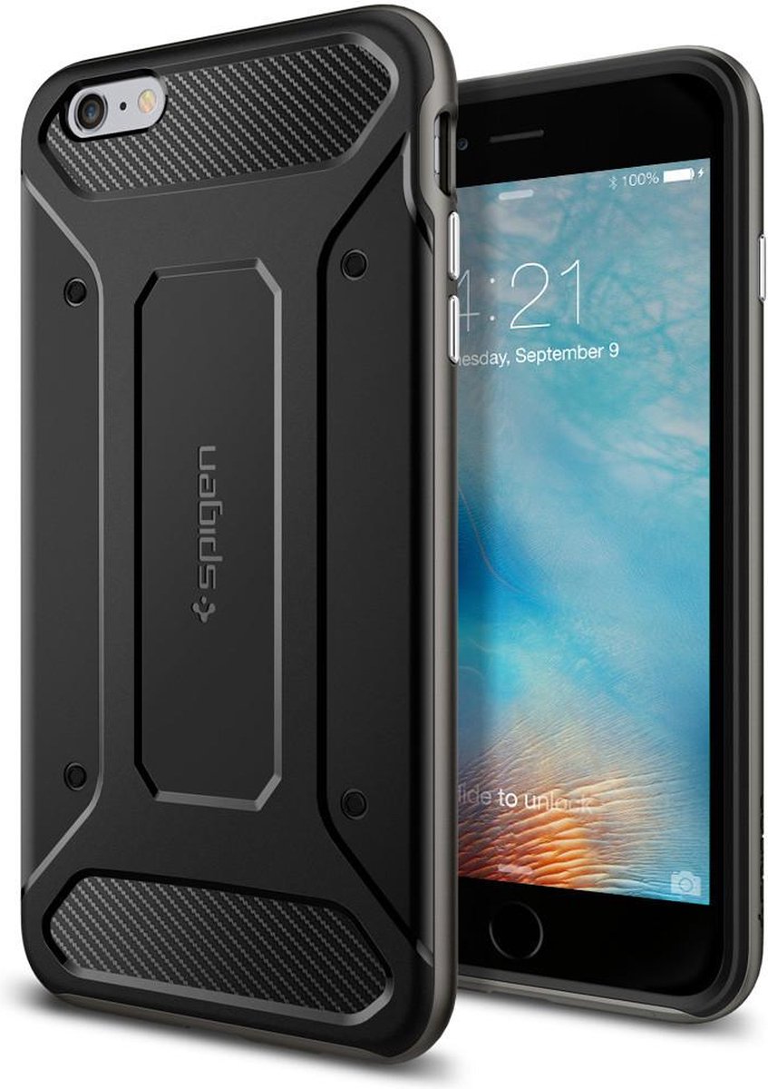 Spigen Neo Hybrid Carbon Apple iPhone 6s Plus Case - SGP11666 - Gunmetal
