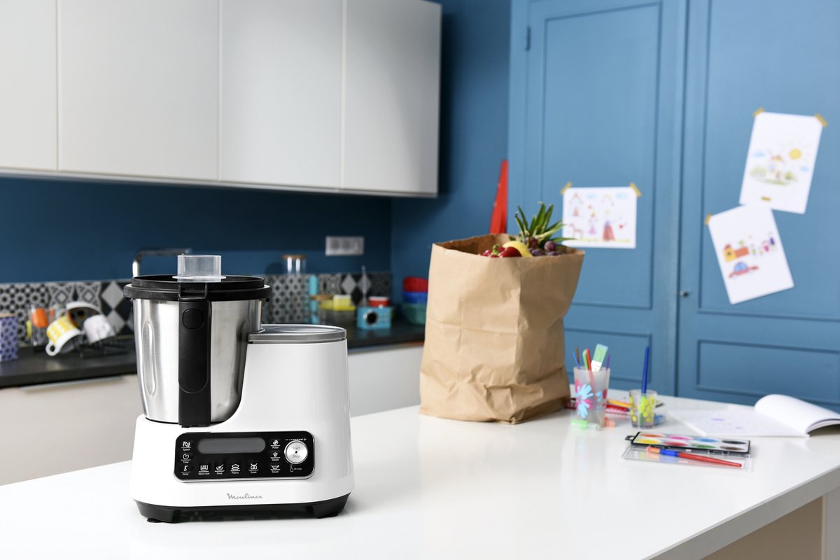 Moulinex Click Chef HF452 - 1400W voedselverwerker met 2L netto thumbnail 6