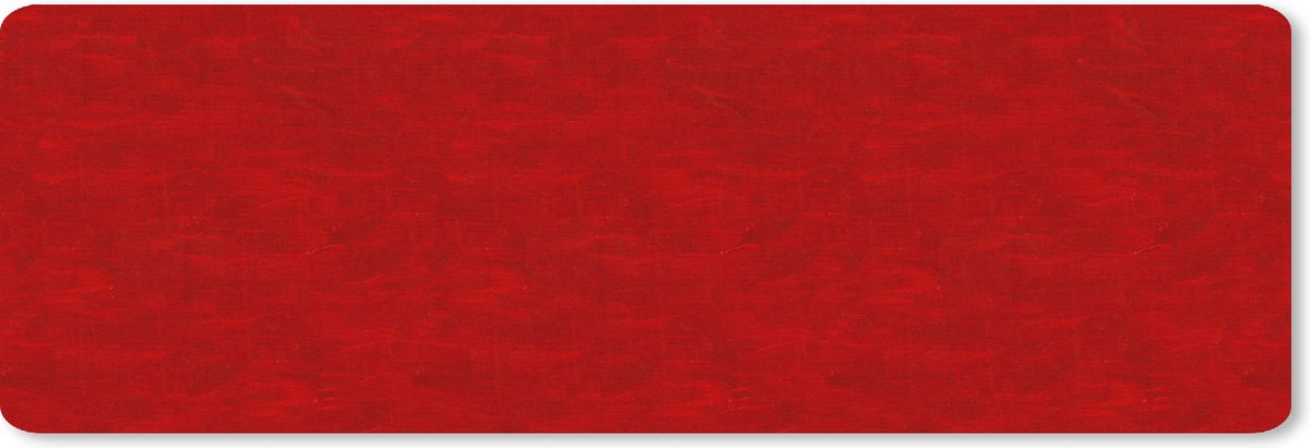 Muismat XXL 90x30 cm - Bureau onderlegger - Bureau mat Patronen - Olieverf - Rood - Bureaumat - Gaming mousepad xl - Bureaulegger groot - Computer deskmat