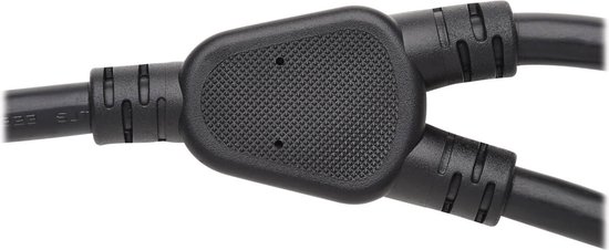 Tripp Lite P032-002-2C13, 0,61 m, Coupleur C13, Coupleur C20, 100 - 250 V, 15 A