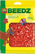 SES Beedz - Strijkkralen - Rood - 1000 stuks - PVC vrij