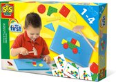 SES - My First - Hamertje Tik - original - Montessori speelgoed - originele set met basis vormen - inclusief hamer - Speelgoed 1 jaar, 2 jaar 3 jaar en 4 jaar