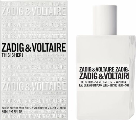 Zadig & Voltaire This Is Her! 50 ml Eau de Parfum - Damesparfum - Zadig & Voltaire