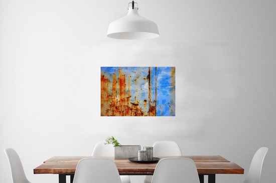 Affiche Acier - Rouille - Vintage - 60x40 cm