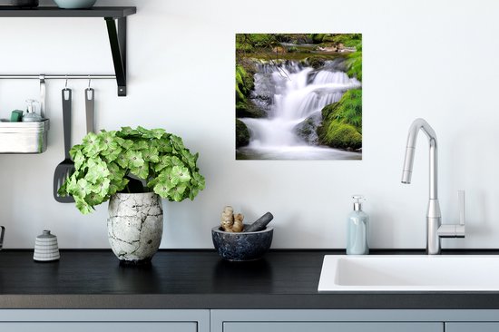 Affiche Water - Nature - Cascade - 30x30 cm