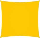 Bol.com vidaXL Zonnescherm rechthoekig 2x2.5 m oxford stof geel aanbieding