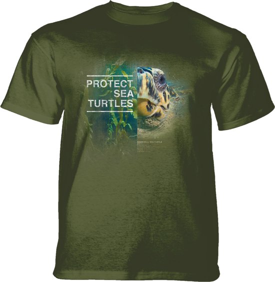 T-shirt Protect Turtle Green KIDS XL