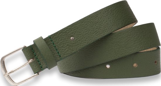 Legend Dames - Leren Riem - Groen - 85 cm