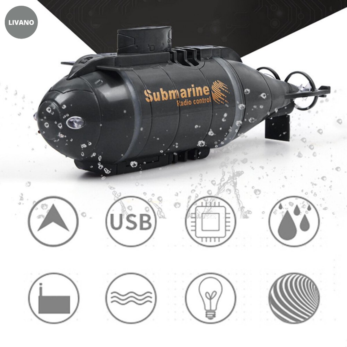 Nucleaire onderzeeër Man Watch Analoog Automatisch met Koeienhuid Armband NH35A-571O609 | NL