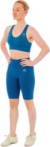 Xtreme Sportswear Dames Sportset - Korte Sportlegging + Sporttop - Blauw